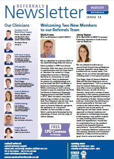 Eastcott Referrals Spring 2016 Newletter